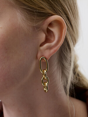 Irregular Chain Earrings