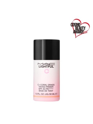 [로즈 톤업 멀티 베이스] 라이트풀 C+ 코랄 그라스 틴티드 프라이머 SPF45 / PA++++