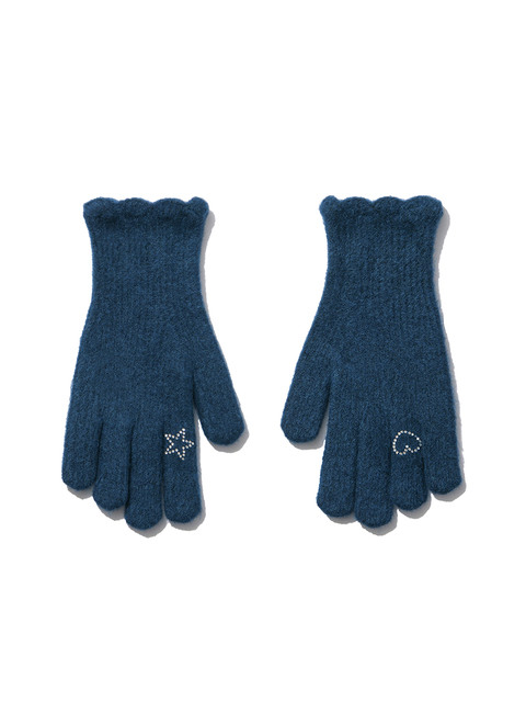 패션액세서리 - 라츠유 (LOTS YOU) - Lots_you Jennie Gloves short Blue
