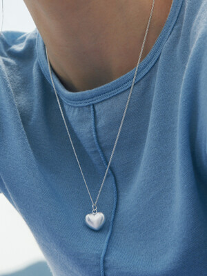 [925 silver] Un.silver.95 / cerise necklace (silver)