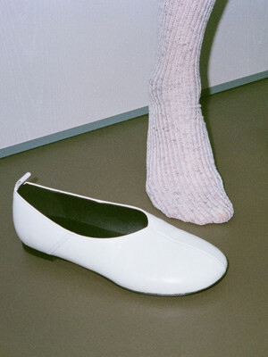 Rolling flatshoes offwhite