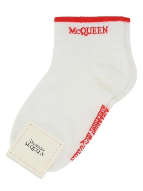 패션액세서리 - 알렉산더맥퀸 (Alexander Mcqueen) - 23SS 알렉산더 맥퀸 양말류 6453763D14Q 9074 White