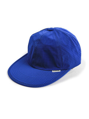 Ripstop Long Bill 6-Panel Cap -Royal Blue-