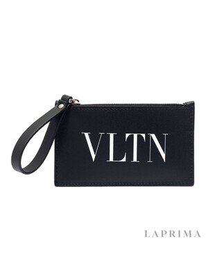 [VALENTINO] 발렌티노 VLTN 로고 지퍼 카드지갑 1Y2P0540-LVN-0NI