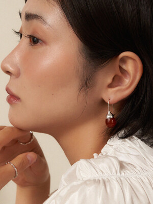 [silver925] jamano bell hook earring