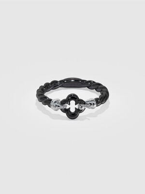 Clover rope couple ring(women)