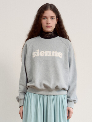[14차] Sienne Lace Sweatshirts (Melange Gray)