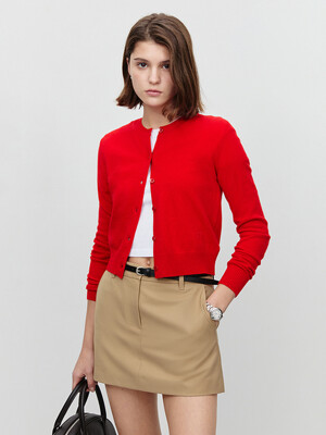 MICRO MINI SKIRT BEIGE_UDSK5A205I2