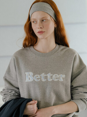 Better check patchwork embroidered MTM_Gray