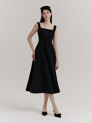 Marina Ribbon One-piece (Black)