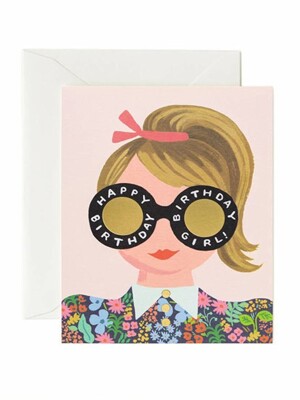 Meadow Birthday Girl Card 생일 카드