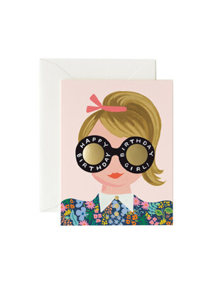 Meadow Birthday Girl Card 생일 카드