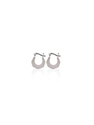 silver925 edge mini earring S
