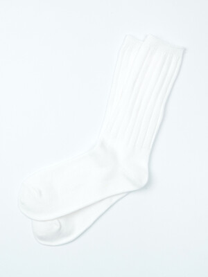 Heavyweight Socks - Plain White