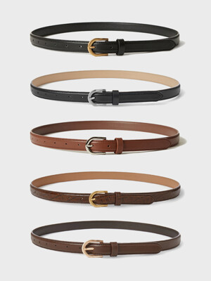 Classic Italy Leather Belt VC2333BT001M