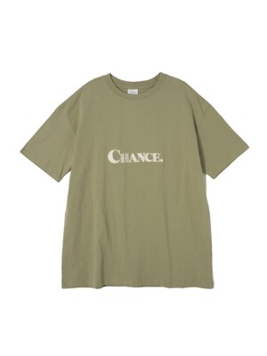 CHANCE T-SHIRT(OLIVE)