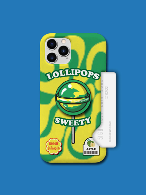 부기우기 슬림카드 케이스 - 롤리팝 애플(Lollipops Apple)
