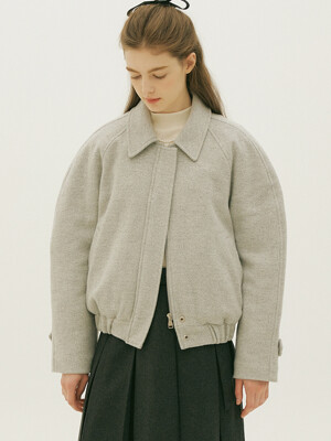 monts 1569 quilted wool jumper (gray)