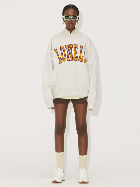  - 노앙 (NOHANT) - LONELY/LOVELY FLUFF SWEATSHIRT OATMEAL