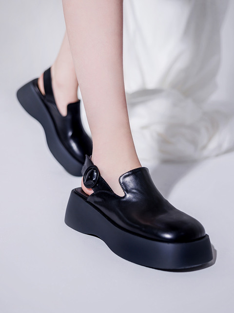 로퍼 - 피치블랙 (PeachyBlack) - Rabia 라비아 로퍼 PB2104 (BLACK)