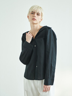 Linen Shirt Black