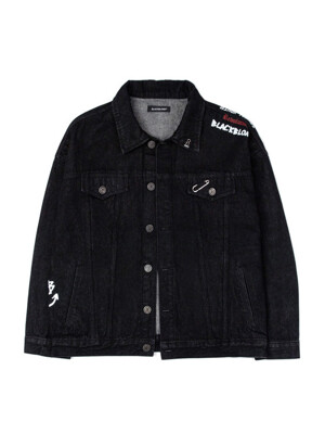 BBD History Denim Jacket (Black)