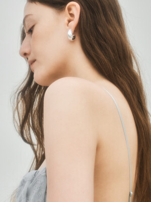 Spiral Delicate Hoop Earrings (Silver 925)