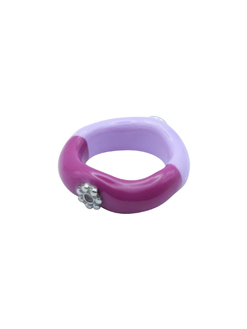 주얼리,주얼리 - 엔프프 (nff) - half color ring-purple