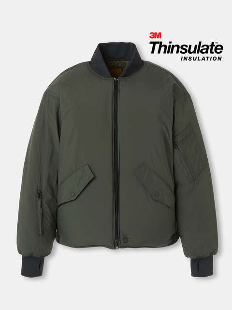 아우터 - 코프위 (COFWI) - [3M Thinsulate] MA-1 Parka KHAKI