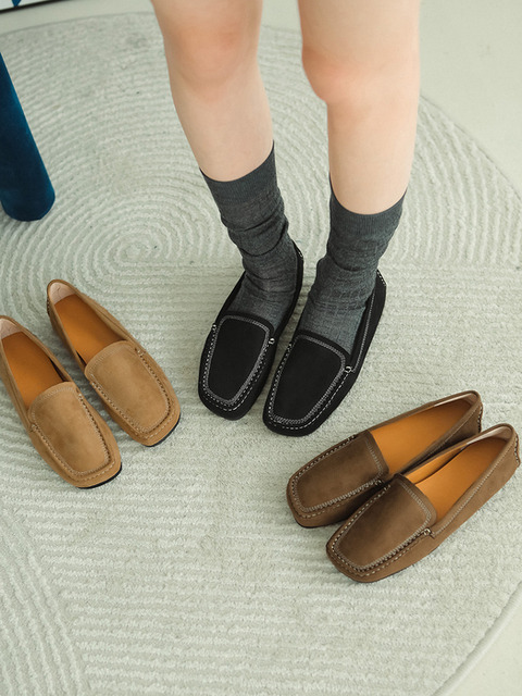 플랫슈즈 - 프리플라 (fri fla) - cv5004 basic moccasin _ 3colors