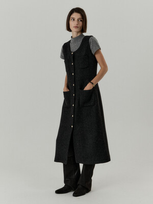 Button Up Wool OPS_(Charcoal)