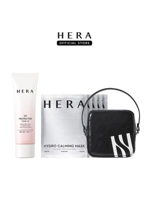 [단독]UV프로텍터 톤업 SPF50+PA4+50ml+미니백+카밍마스크