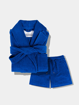 COMFY TERRY ROBE SETS_BLUE