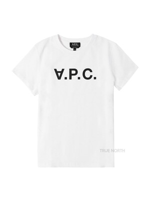 [아페쎄] 여성 COBQX F26588 IAK VPC 로고 반팔 티셔츠 화이트 G