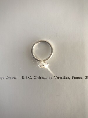 organic silver ring2_herkima diamond 오가닉 실버링 하키마 다이아몬드
