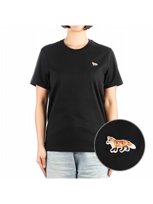 24SS (MW00110KJ0008 BLACK) 여성 베이비 폭스 반팔 티셔츠