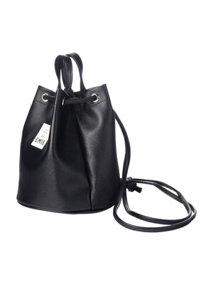 LEATHER MINI BACK PACK-BLACK