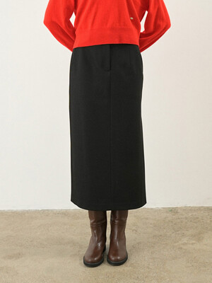 Side Slit Long Skirt NEW4WS942