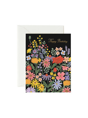 라이플페이퍼 Prairie Garden Birthday Card 생일 카드