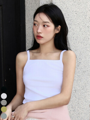 스퀘어넥 슬리브리스 5컬러 VW406