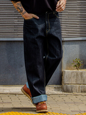 SELVEDGE RELAXED DENIM PANTS 인디고