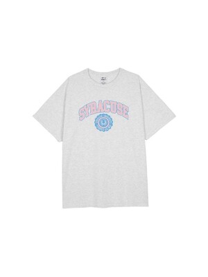 와일드동키 남여공용 SYRACUSE 티셔츠 애쉬 SS25UTS0113122