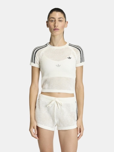 아디다스 [KE0200] CROCHET TEE