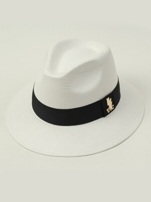 Summer White Short Fedora 여름페도라