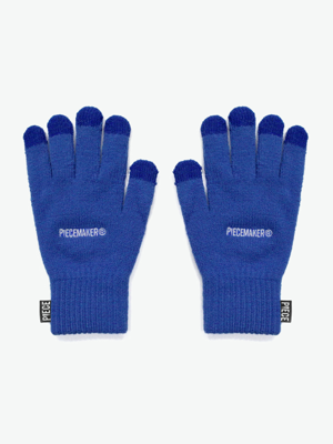 BASIC LOGO SMART GLOVES (BLUE)