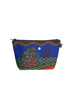 YuGyeol Pouch Midnight moon and tree