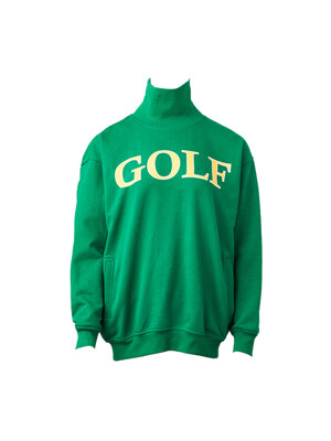Golf Turtleneck Sweatshirt_green