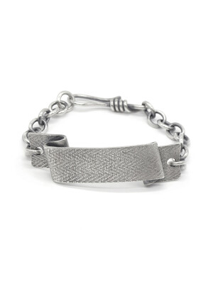 Scroll chain bracelet (L)