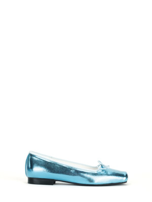 Ballet-Toe Flat Shoes (Blue)