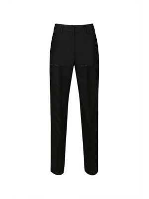 TAILORED TROUSERS (BLACK)